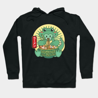 Crocodile Ramen Noodles Hoodie